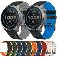 22mm Silicone Watch Strap For Huami AMAZFIT BALANCE 2 GTR 4 2 3 Pro GTR 47mm, BIP 6 5 46mm Smartwatch Bands Replacement Bracelet