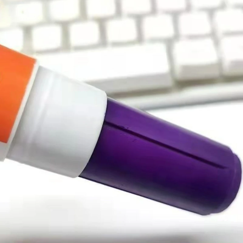 Transparent Solid Glue Stick Color-changing Glue Stick Washable for Handcraft Cosplay Eyebrow Shaping Professional Makeup Tools