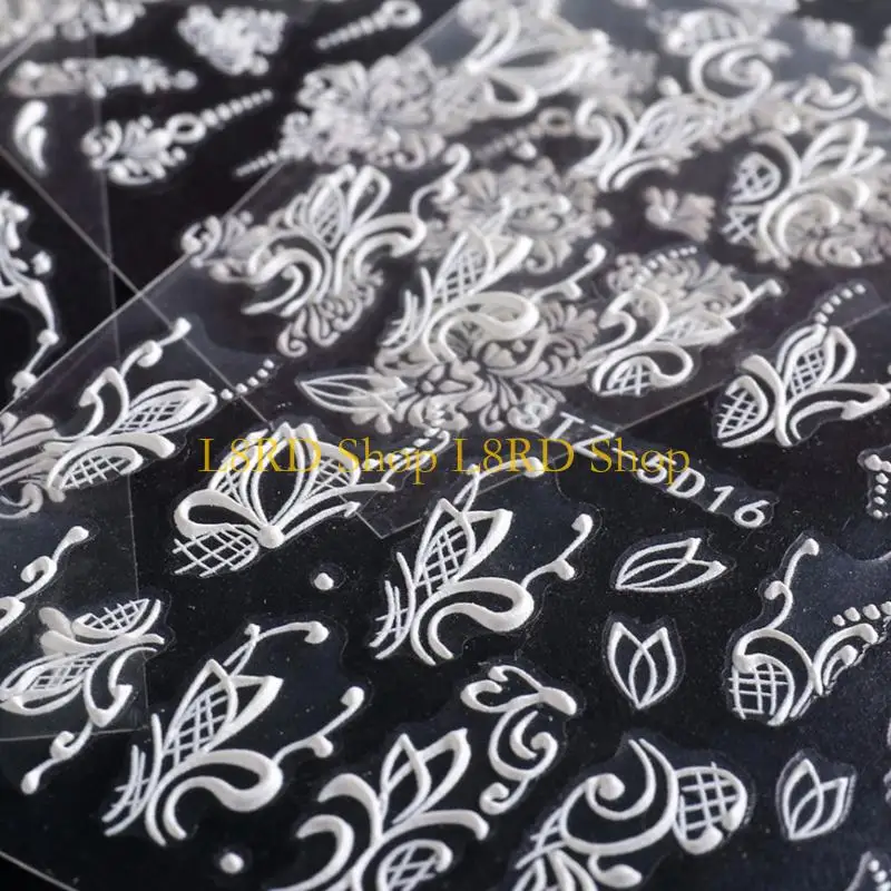 네일 아트 네일 아트 슬라이더 접착제 데칼 매니큐어 매니큐어 매니큐어 장식 아크릴