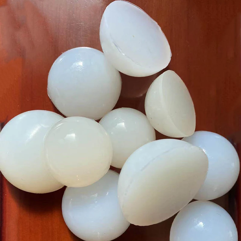 White Hemisphere Solid Silicone Ball Diameter 4/5/6/8/10/12/13/14/15/16/17-80mm Sealing Silicone Semi-Ball Industrial DIY Parts