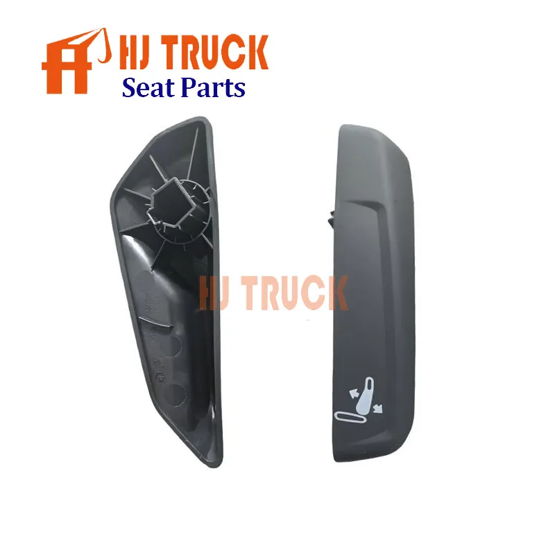 Truck seat accessories, seat back folding switch