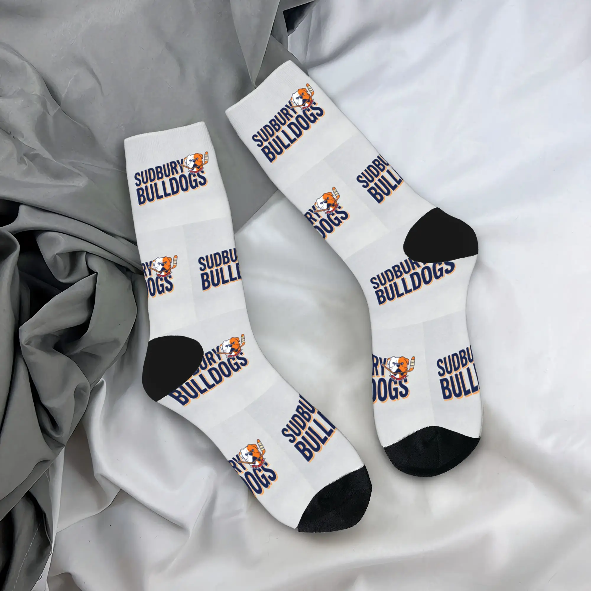 

Film Fans Sudbury Blueberry Bulldogs Socks Printed Stockings Anti Slip Adults Socks High Quality Winter Fashion Outdoor Socks