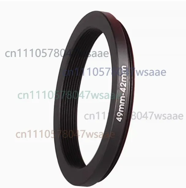 M49 49x0.75mm Female to M42 42x0.75mm Male Thread 49-42 Lens Adapter Ring