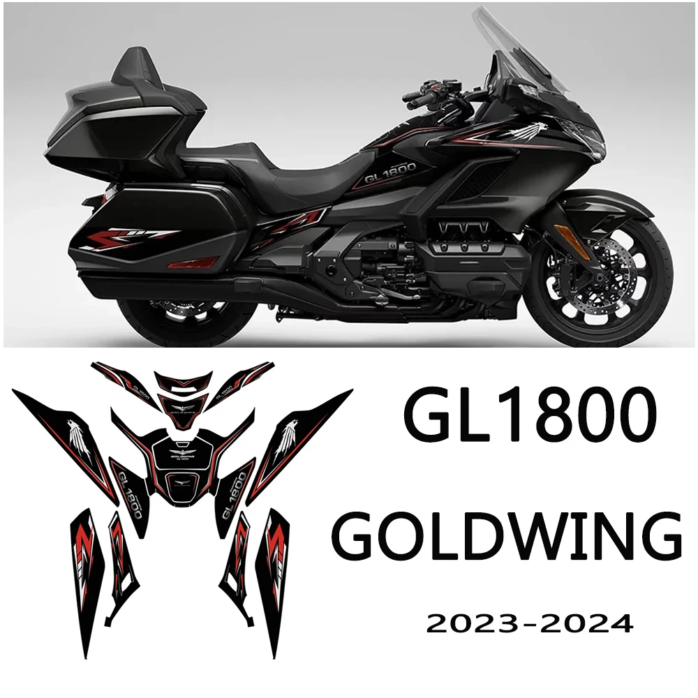 for Honda Gold Wing GL 1800 Accessories 2023 2024 Stickers Motorcycle Decoration Decals Tank Protection Kit PVC Goldwing GL1800