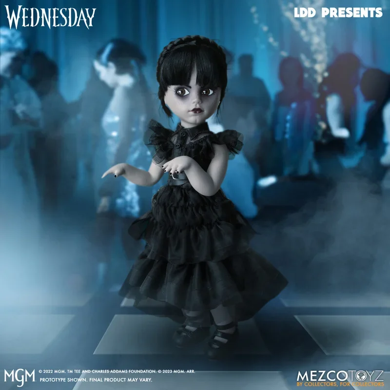 

In Stock Mezco Living Dead Dolls Wednesday Dance 10 Inch Movable Doll Toy Halloween Gift