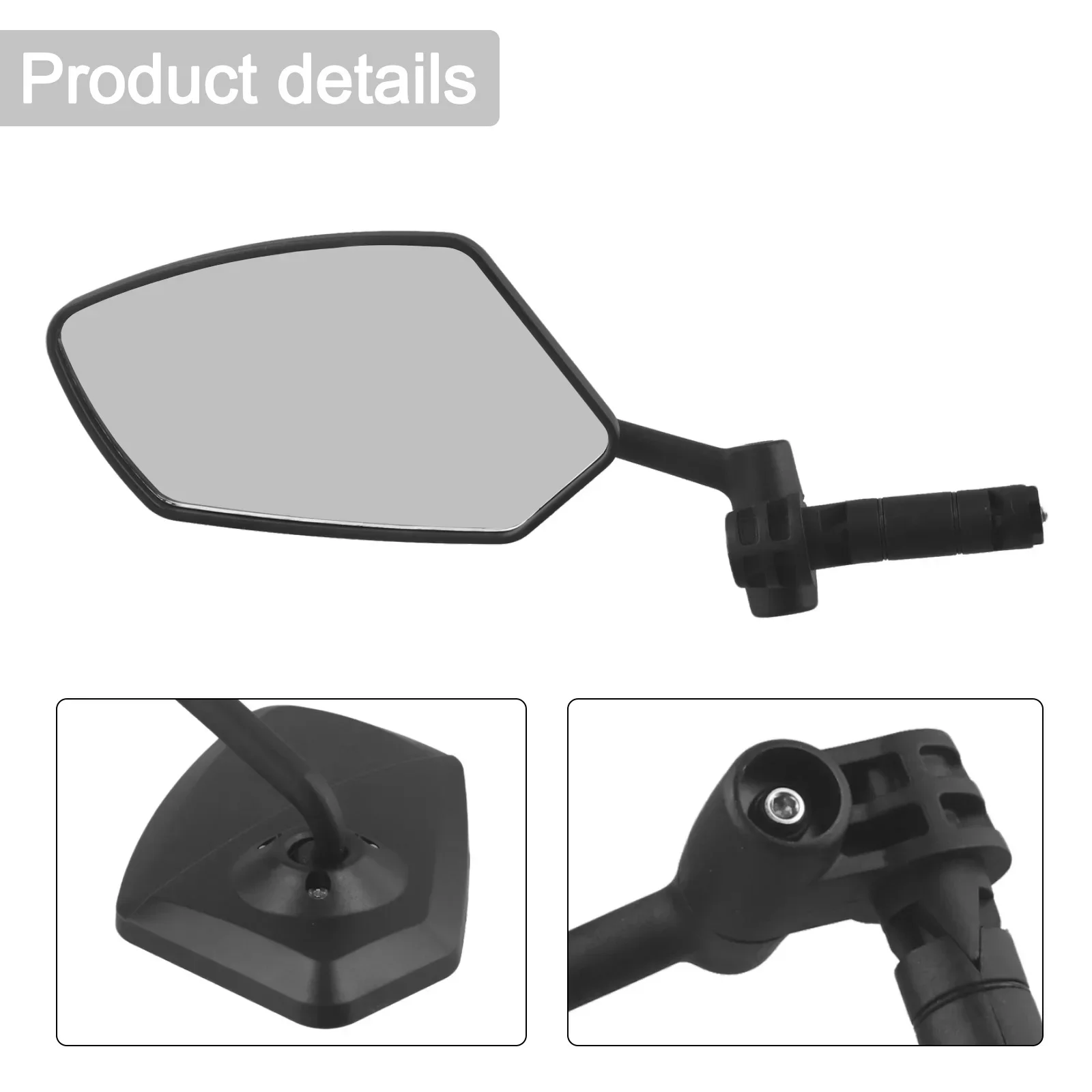 

Модернизированное зеркало с антибликовым покрытием, велосипедное зеркало, регулируемое велосипедное зеркало, практичный аксессуар для велосипеда, безопасные условия езды