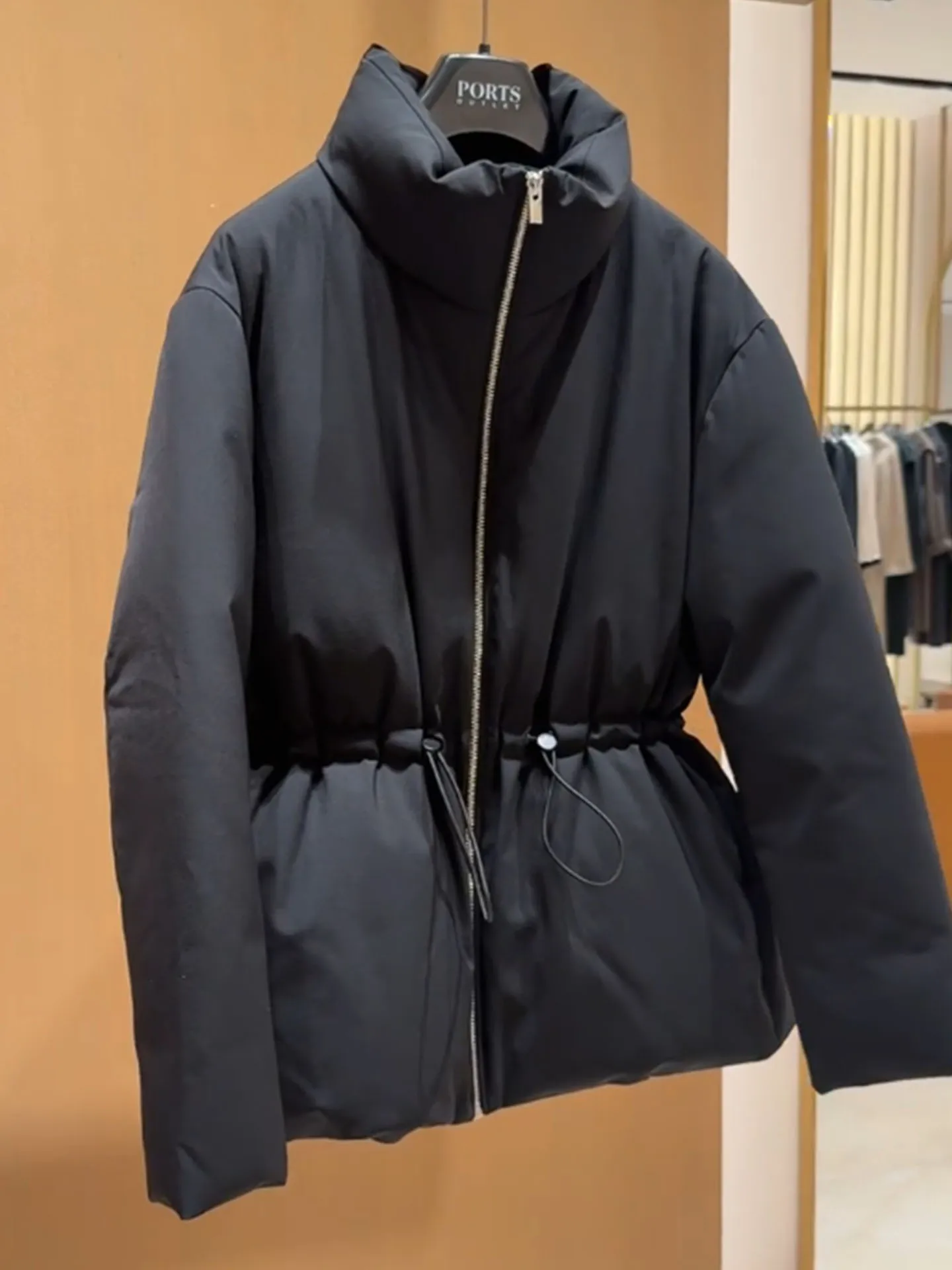 Sli ort Puffer Jaet Cappotto invernale bouffant da donna Ele Faion Fibra di poliestere ad alto riempimento Power Du down