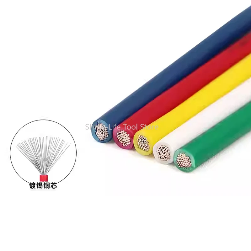 SL 30~14AWG UL3266 Tinned Copper Cables Low-Smoke Halogen-Free Cable PE Insulated Household Appliances Irradiated Cable