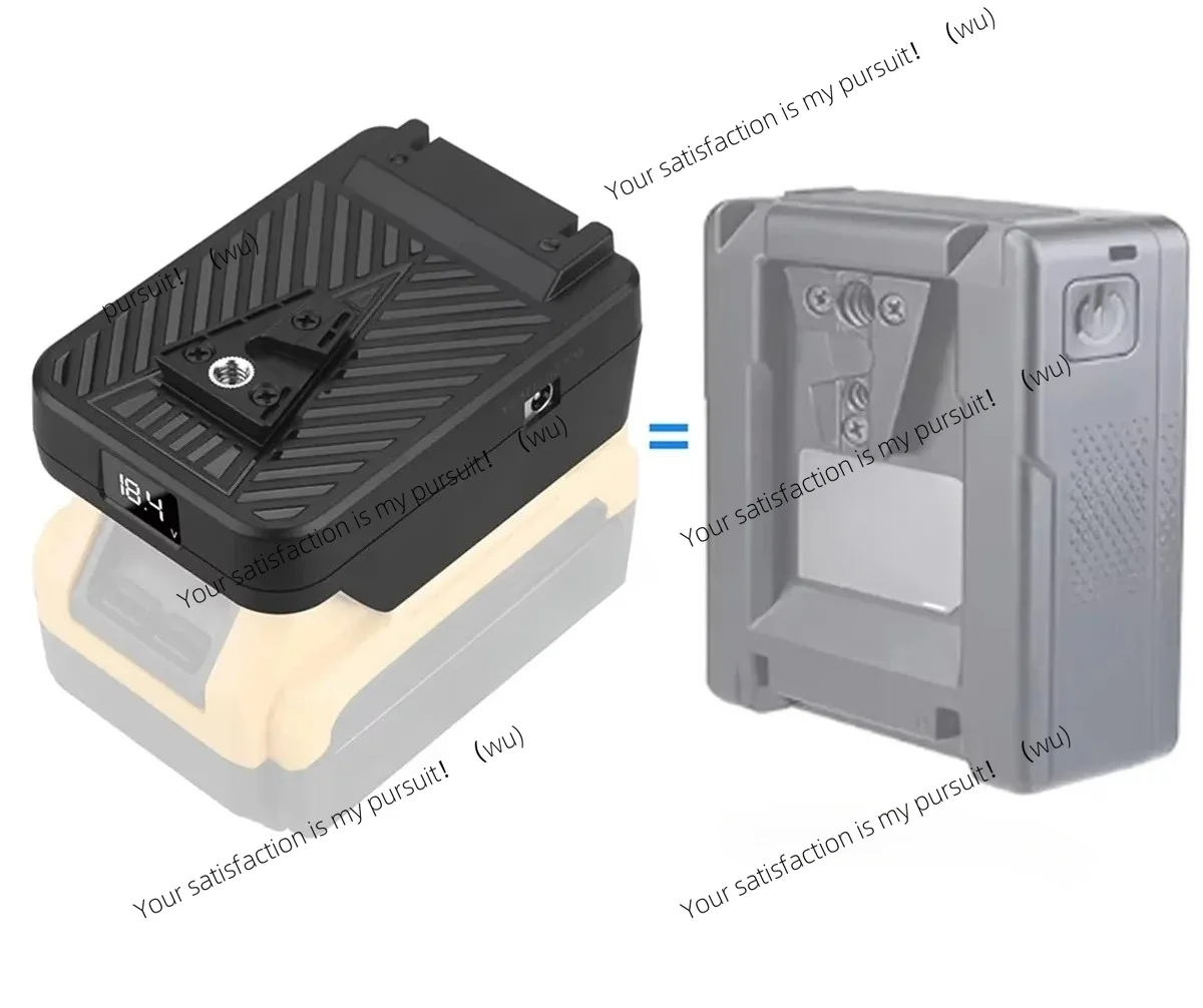 For DeWalt 20V Battery to V Mount Adapter Board V Mount Battery Plate Converter Multi Purpose PD100W Fast Charging