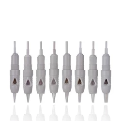 10pcs Screw Tattoo Needles Microblading Cartridge Needle for Charmant Device Permanent Makeup Machine Pen Tattoo Machine