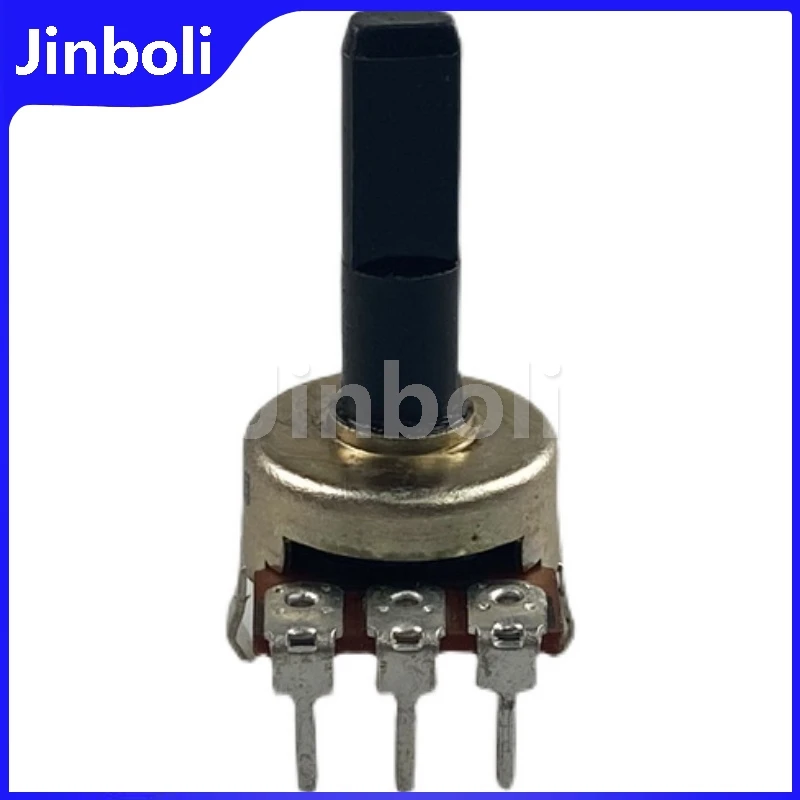 2 uds R161 tipo 3 pines potenciómetro único B22K 21mm medio eje