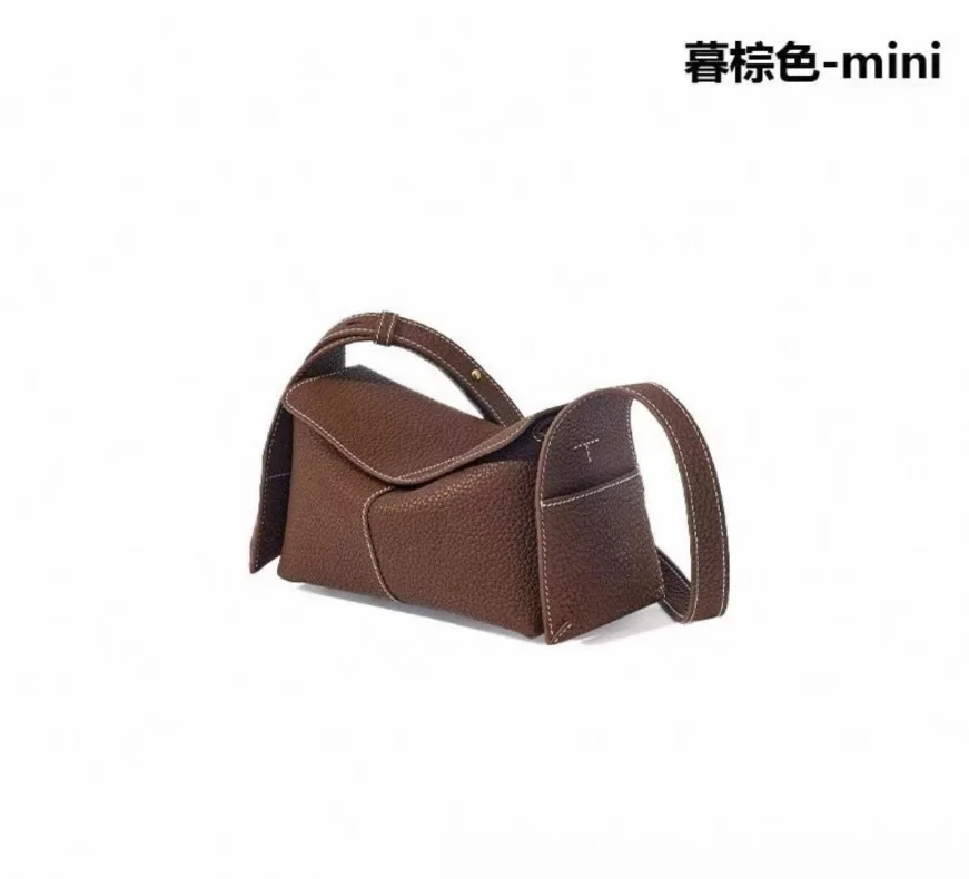 S Fashion Single Shoulder Slant Cross Handbag Commuting Versatile Women's Bag Casual Urban Simple Personality Roof Bag Sweet Bag