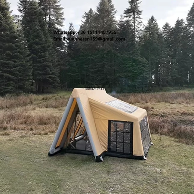 

Portable Custom Folding Travel Camping Tent for Family Hiking Inflatable Camping Tent for Sale