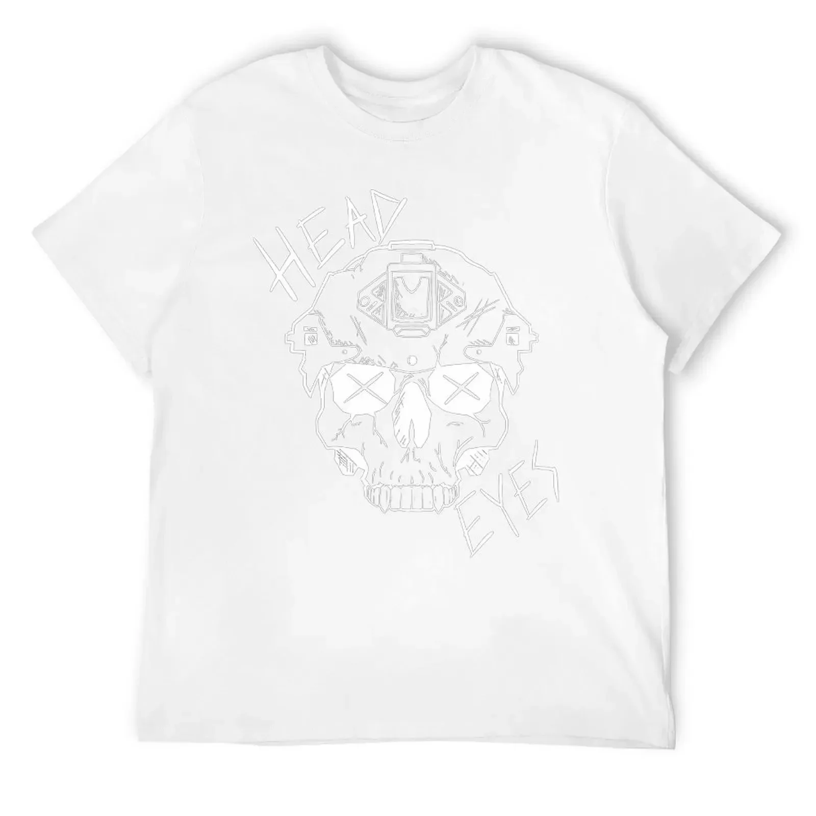 عيون الرأس EFT الهروب من Tarkov مستوحاة Crewneck تي شيرت نقل التي شيرت الإبداعية مضحك الساخرة اللياقة البدنية يورو الحجم #3