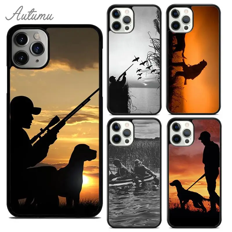 

Чехол для телефона Bird Duck Hunting Sunset для iPhone 17, Air 15, 16, 11, 12, 13, 14 Pro Max Plus, чехол Fundas Shell