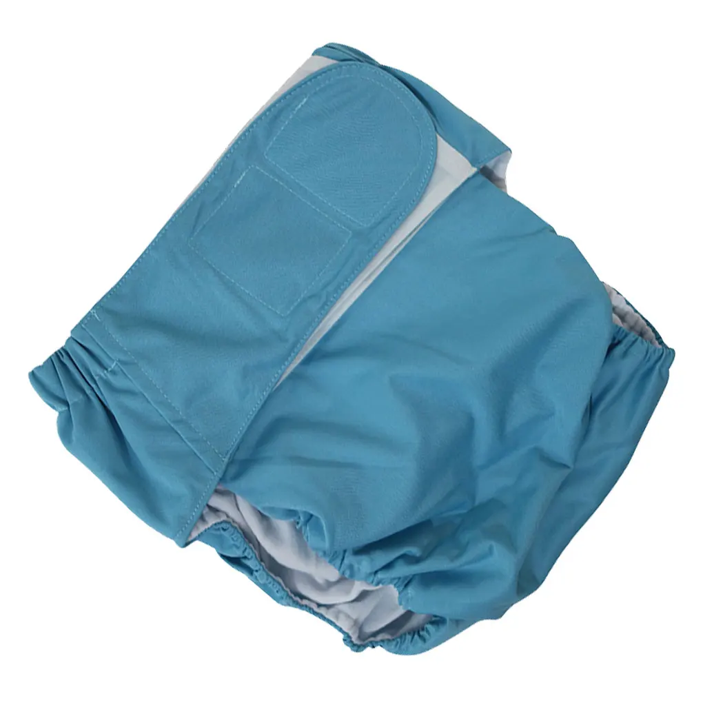 Breathable Waterproof Disability Nappy Pants Incontinence Underwear for Elderly and Disabled People Unisex Reusable Adult Diaper