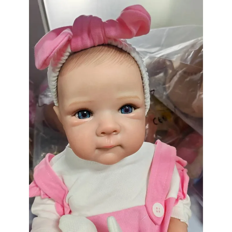 

48cm Full Vinyl Girl Body Doll Bettie with Painted Hair Same As Photo