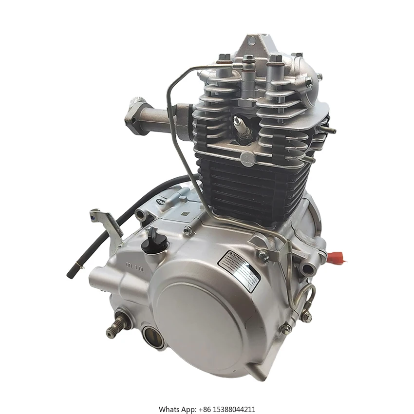 High Quality Motorcycle BAJAJ100 100cc Air-cooled Manual Clutch Complete Motor Engine(ZS153FMG)Assy With 4-Stroke CDI Kick Start