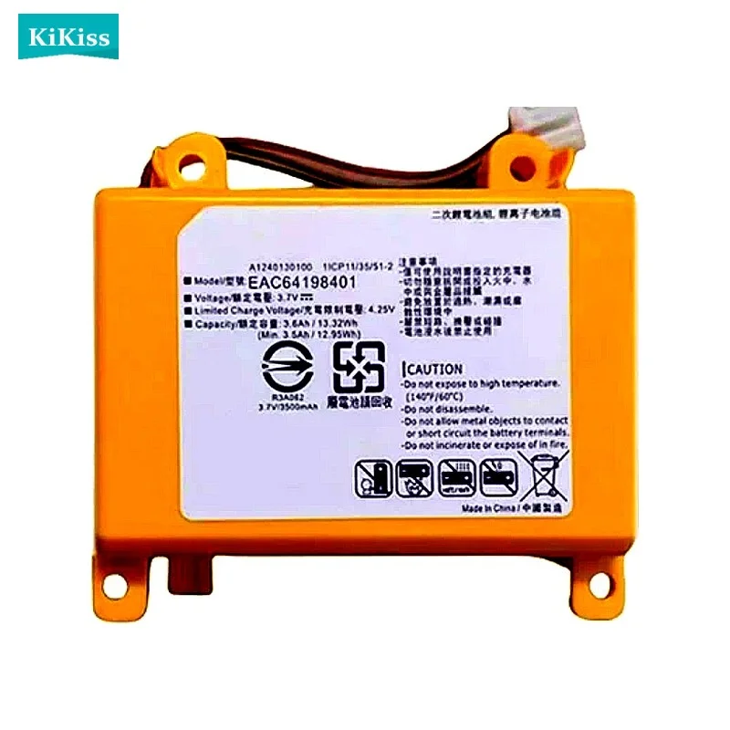EAC64198401 Cleaning robot Battery For LG EAC64198401 3500mAh High Quality