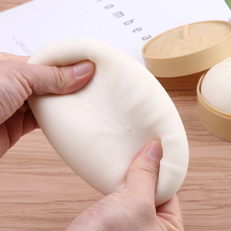 Dumpling squishy Slow Rising Stress Relief Squishy Toys Simulation Steamed Buns Squeeze Toys Antistress Dumpling Model Kid Gift