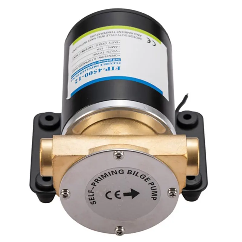 Engine Fuel Cooling Pump 30L/Min For Boat Gear Pump 0.3Mpa For Boat Yacht Marine Parts Impeller Circulation Pump 12V
