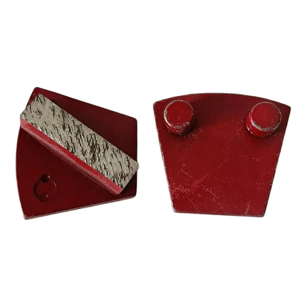 3Pcs Concrete Floor Terrazzo Stone Diamond Double Column Grinding Block Suitable For Prepr/Master/Researchers Grinding Machine