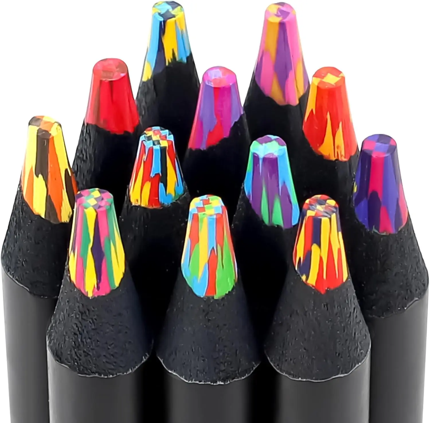 7 Gradient Rainbow Pens, Perfect for Doodling or Color Lovers. The Ultimate Choice for Holiday Gifts and Classroom Prizes.