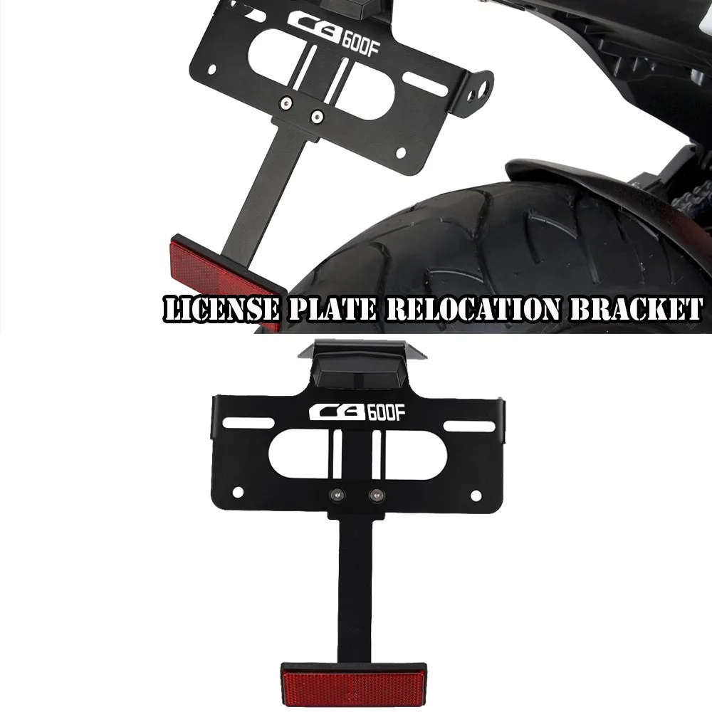 

For Honda CB599 Hornet License Plate Holder Bracket Rear Tail Tidy Fender Eliminator Kit CB599Hornet 2007-2010 2011 2012 2013