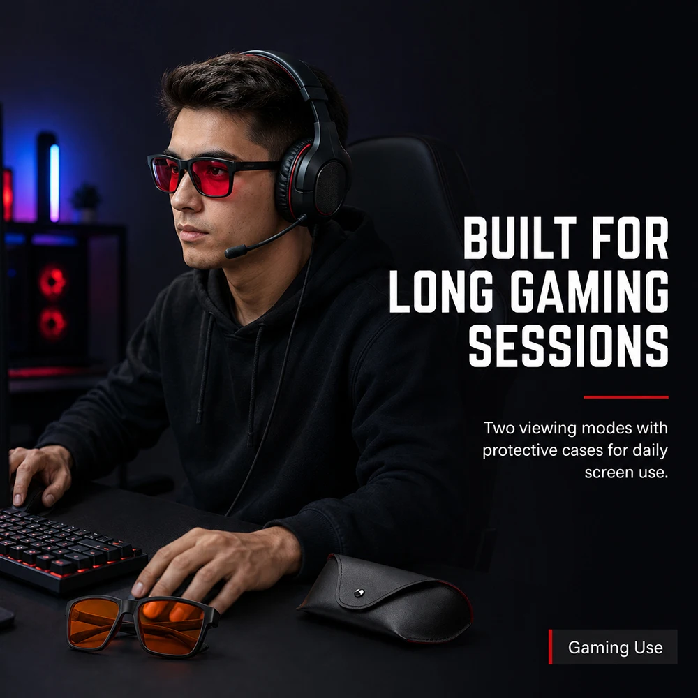 Двухрежимные игровые очки янта – обзор и цена Gaming Glasses Tinted