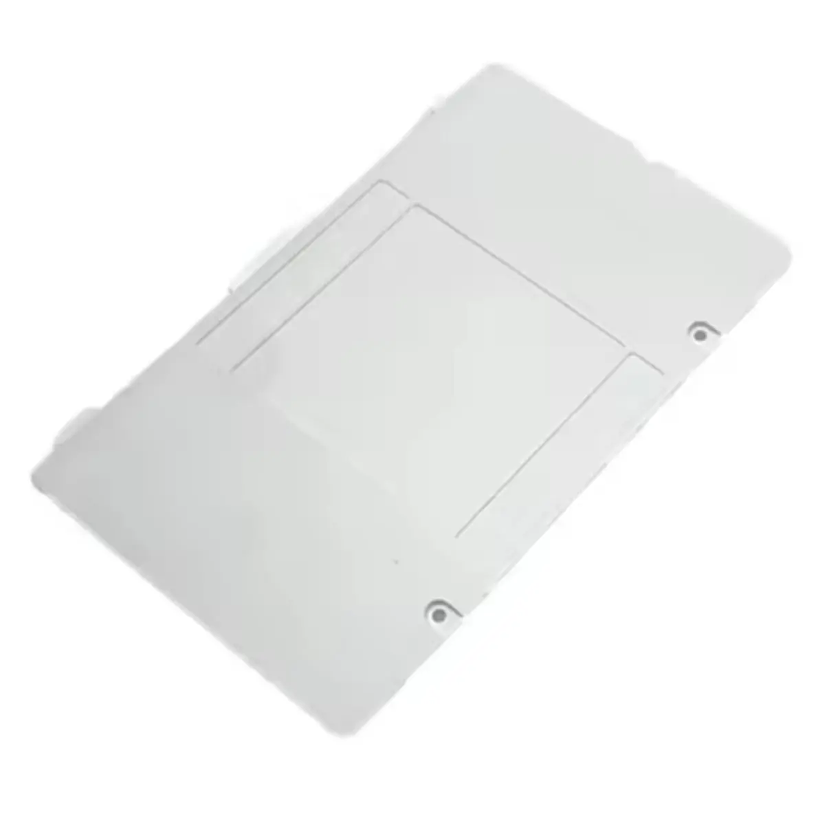 (DT37) 1Pcs White for Wii U Plastic Gamepad Battery Back Cover Lid Door with Screws
