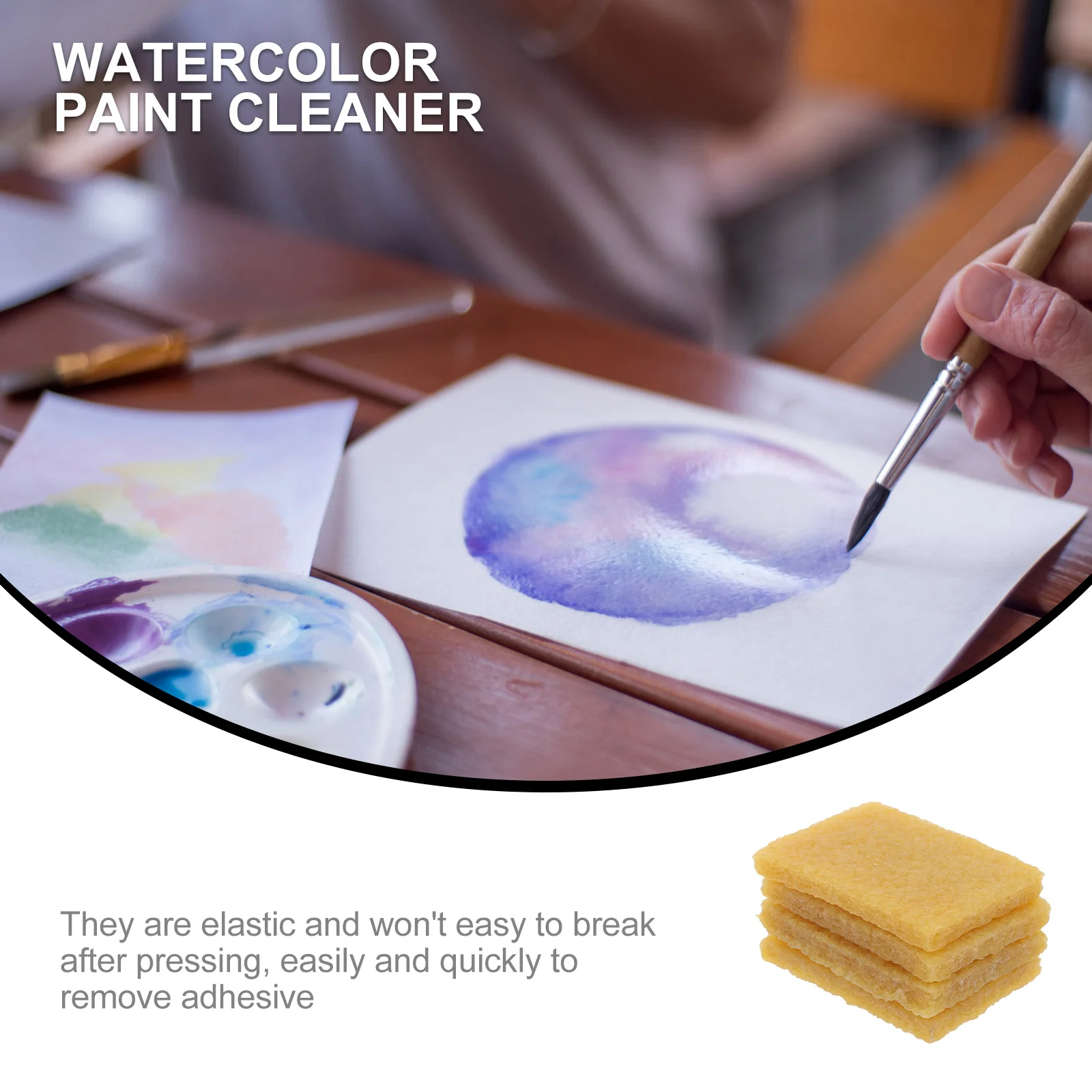 

4Pcs Cleaning Rubber Eraser Professional Art Masking Fluid Remover Compact Size Glue Residue Removal Tool Rubber Cement Eraser