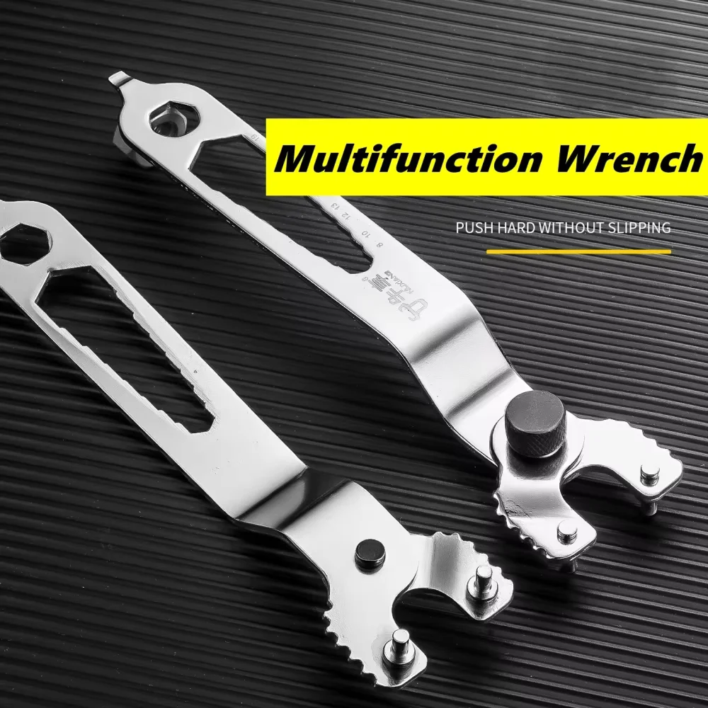 Angle Grinder Wrench 12-in-1 Multi-function Wrench Special Wrench Lock Nut Wrench Angle For Angle Grinder Manual Tool