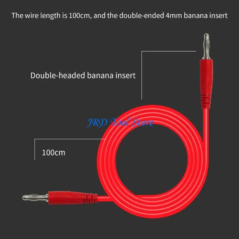 A2UD 4pcs Quick Banana Plugs Adapters for Measurement Instrument Environment