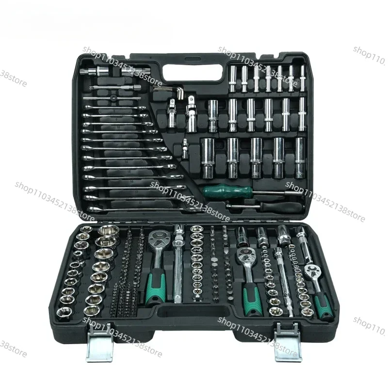 

216 Piece Herramientas Auto Repair Spanner Ratchet Wrench Steel Car Tool DIY Automotive Mechanic Home Tool Kit Set