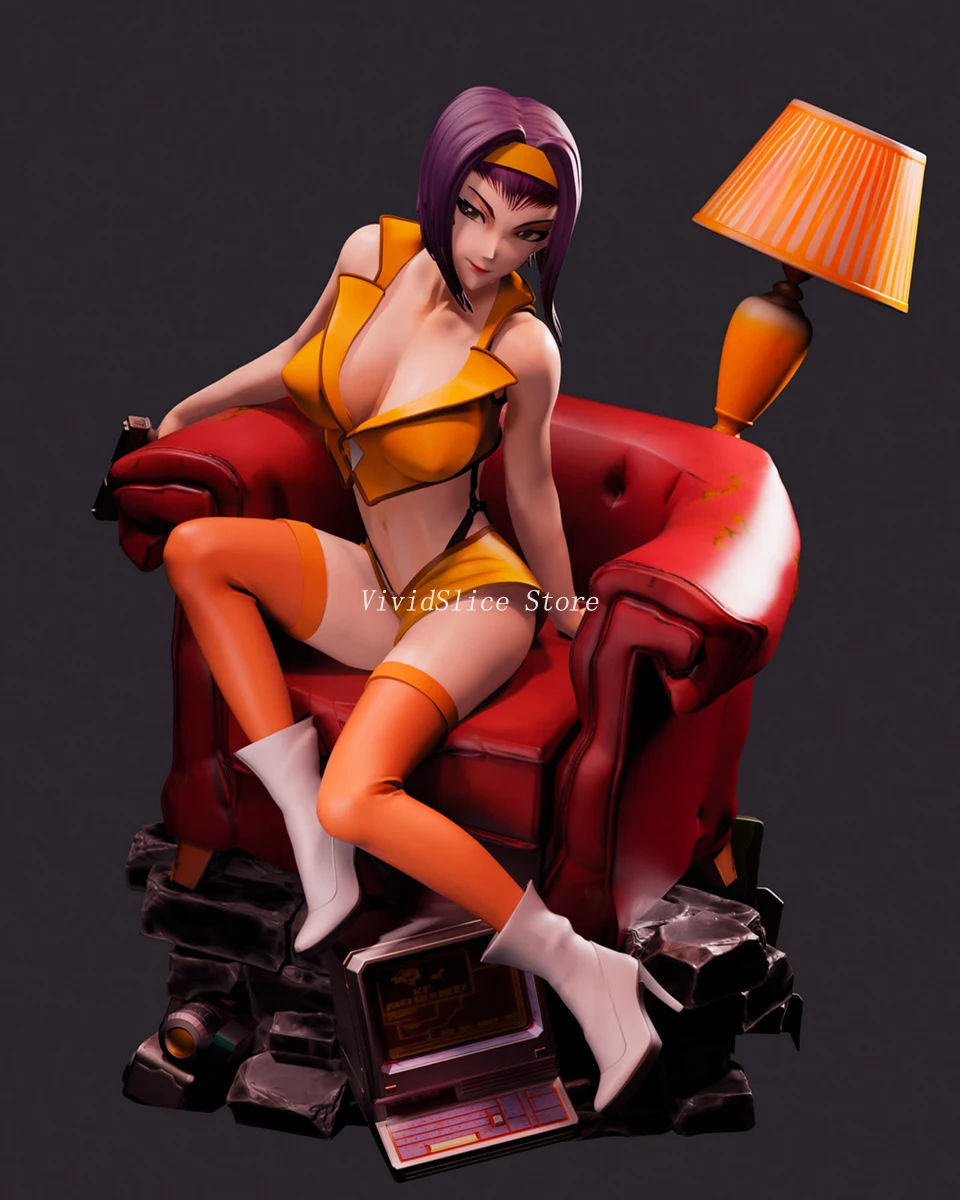 

1/18 1/24 Faye Valentine 3D Print Resin Model Garage Kit Unpainted High-Detail Miniature Figure