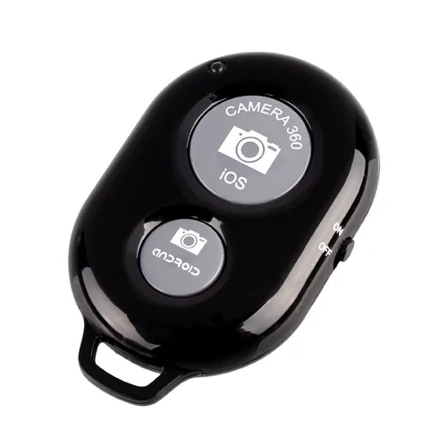 Imagen 2 del producto Disparador inalámbrico con Bluetooth para Control remoto, botón obturador para cámara fotográfica, monopié, teléfono inteligente