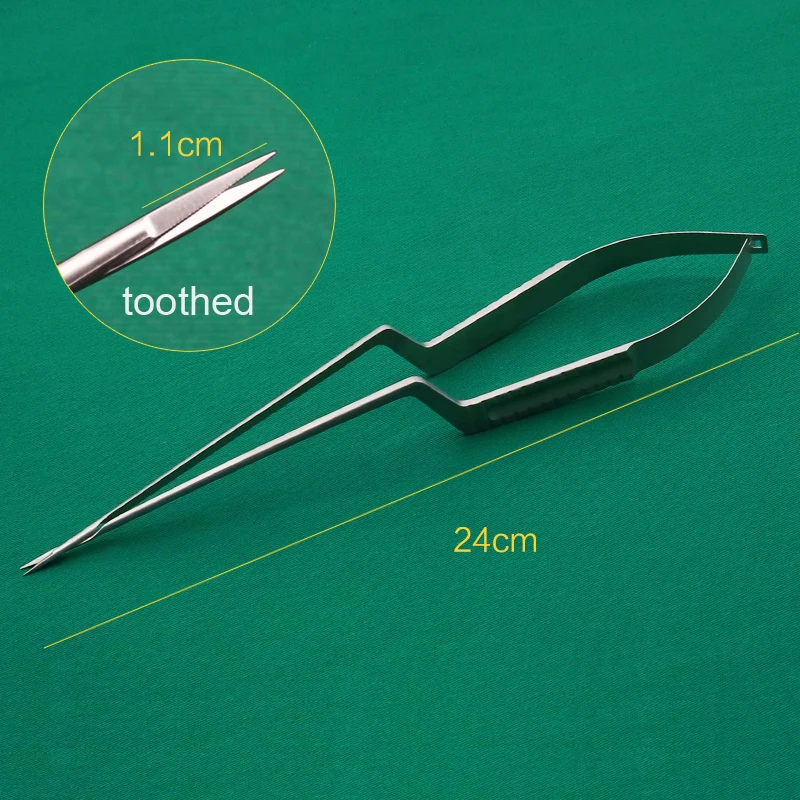 Brain scissors neurosurgical gun shears spring stainless steel surgical scissors straight head  gun scissors  microscopic inst