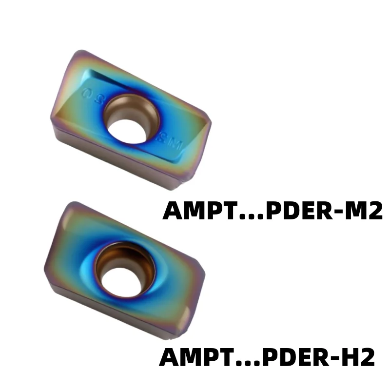 10PCS APMT1135 APMT1604 DL H2 M2 FM TF PDER Sisipan Karbida untuk Pemotongan CNC APMT untuk Baja Tahan Karat Berkualitas Tinggi