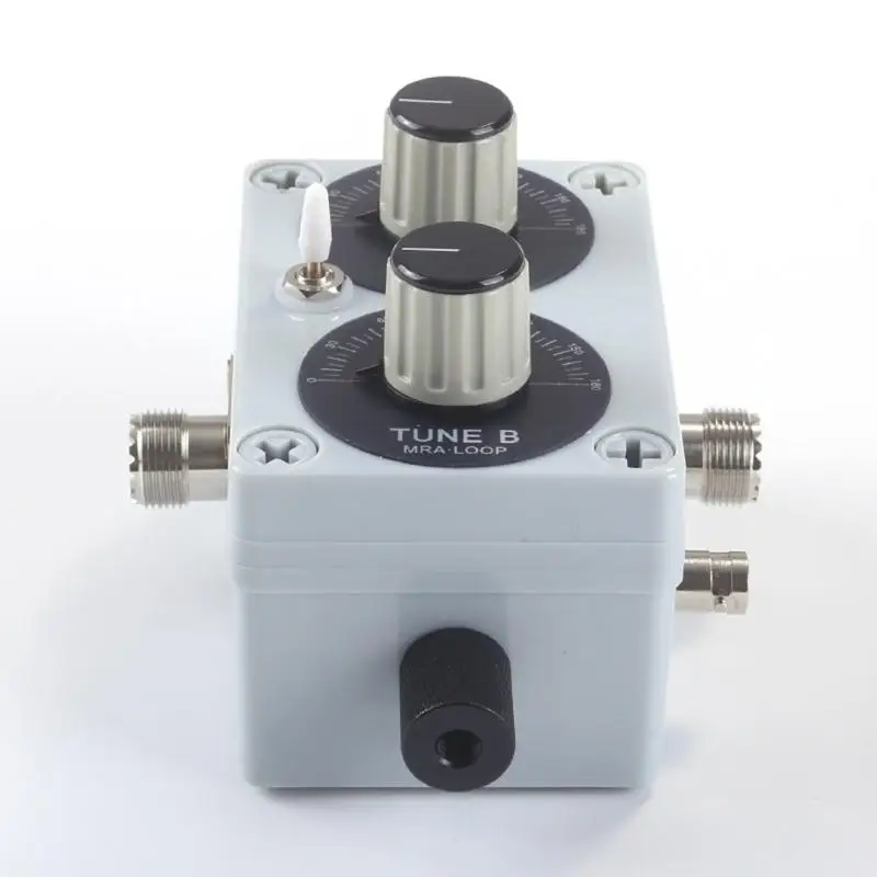 Shortwave Antennas Set with 20 W Input Limit, 2 Indexed Tuning Controls and BNC Female Output for Portable Low-Power QRP D2RC