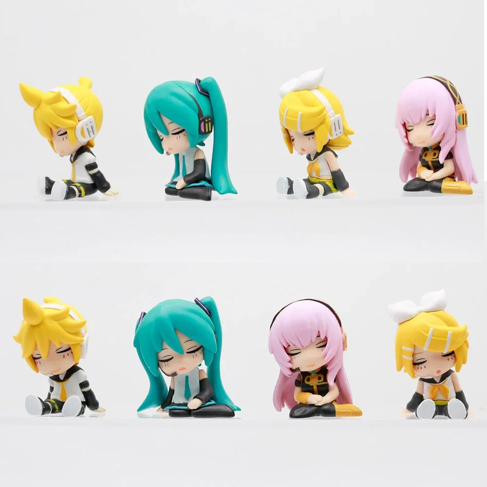 

Hatsune Miku, фигурки японского аниме, слепая коробка, коллекционная фигурка, настольные украшения, игрушки для детей, подарки для мальчиков