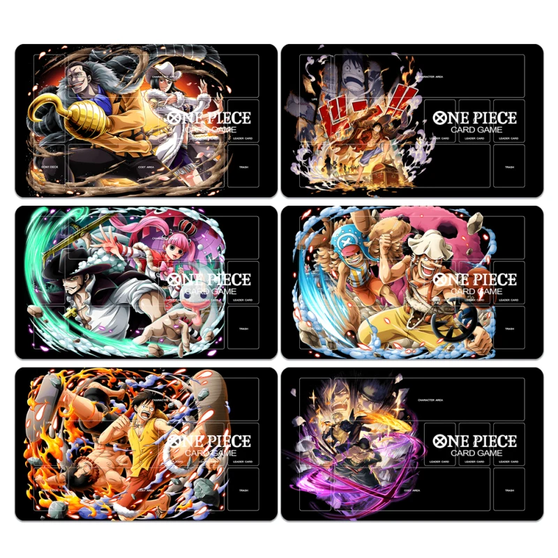 OPCG One Piece Playmat Trading Card Game Mat Dedicated Card Play Against Table Mat 600x350mm-O2