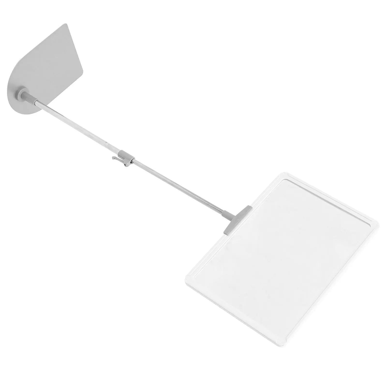 A4 Erasable Price Tag Rack Retractable Design Heavy Duty Plastic Stainless Steel Shelf Stand for Store Supermarket Shopping Mall
