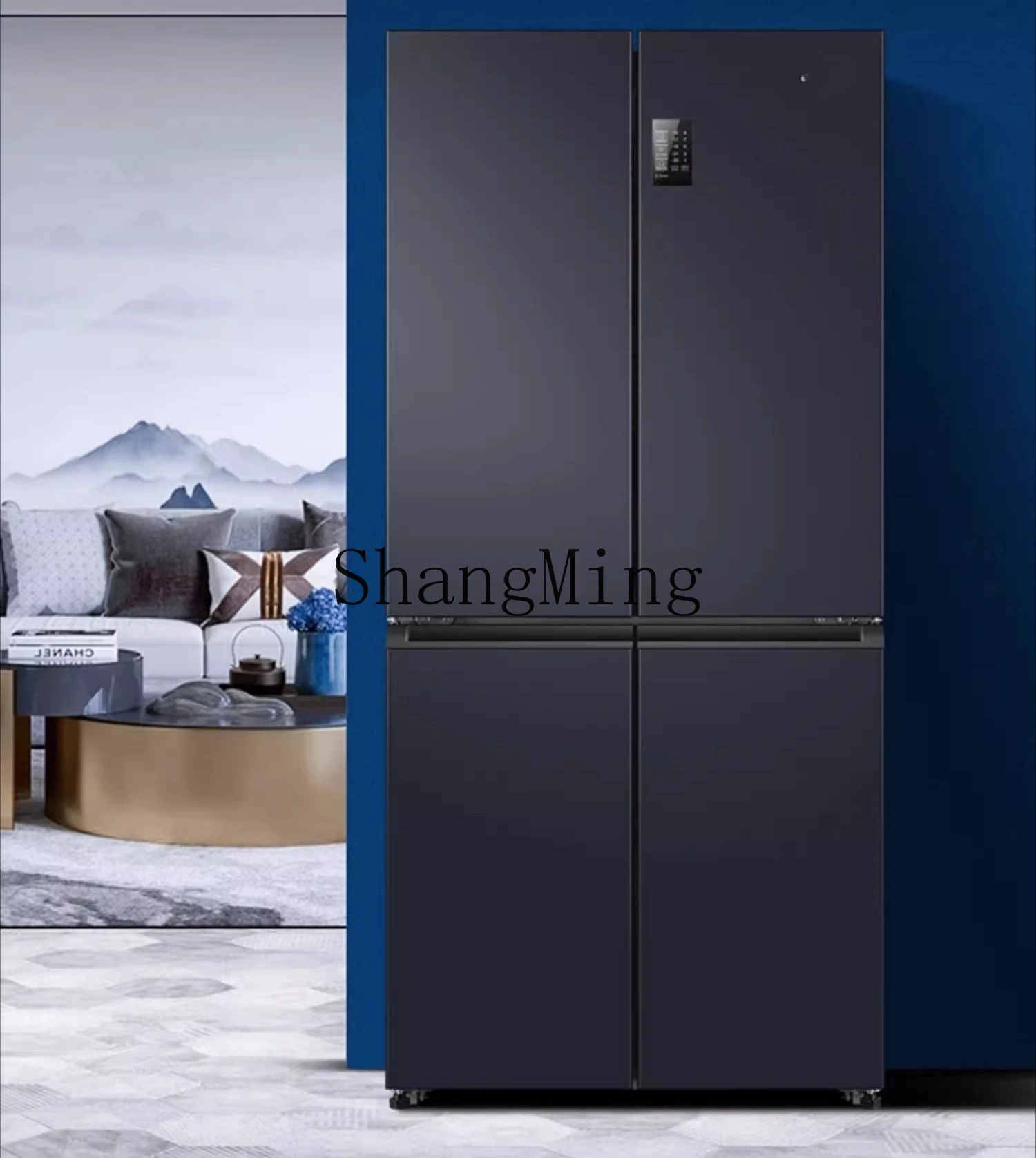 ZYY cross folio four doors embedded in first-class energy efficiency frost-free household refrigerator