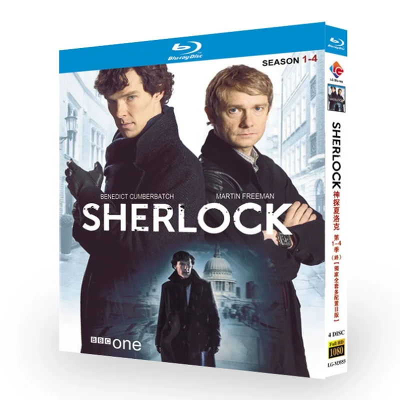 

Sherlock Season 1-4 Blu-ray Disc