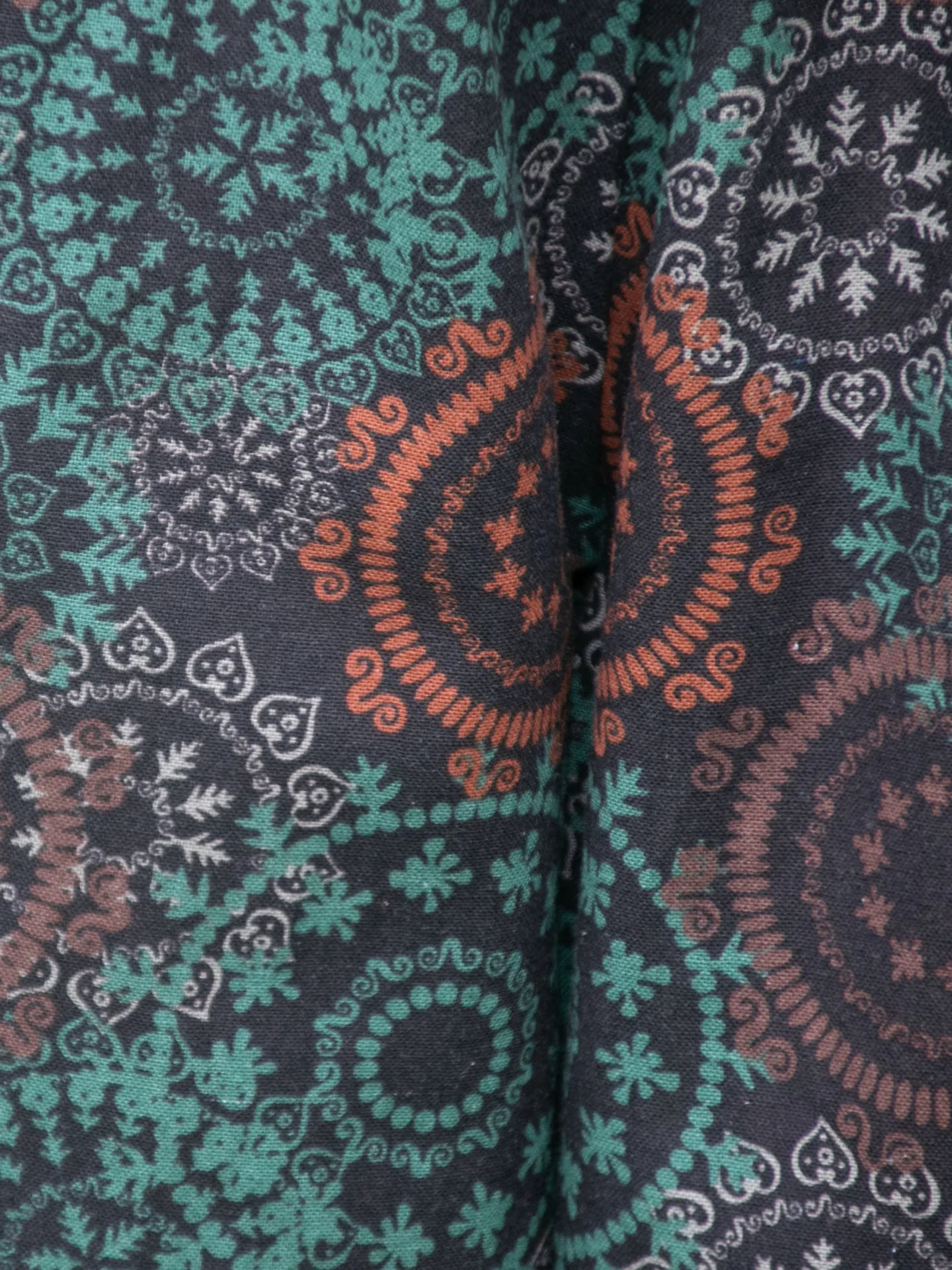 TIYIHAILEY ロングマキシ丈 レディース コットンリネン プリントスカート Aライン ゴム入りハイウエスト 2025 レディース 2025 新作 春秋ファッション