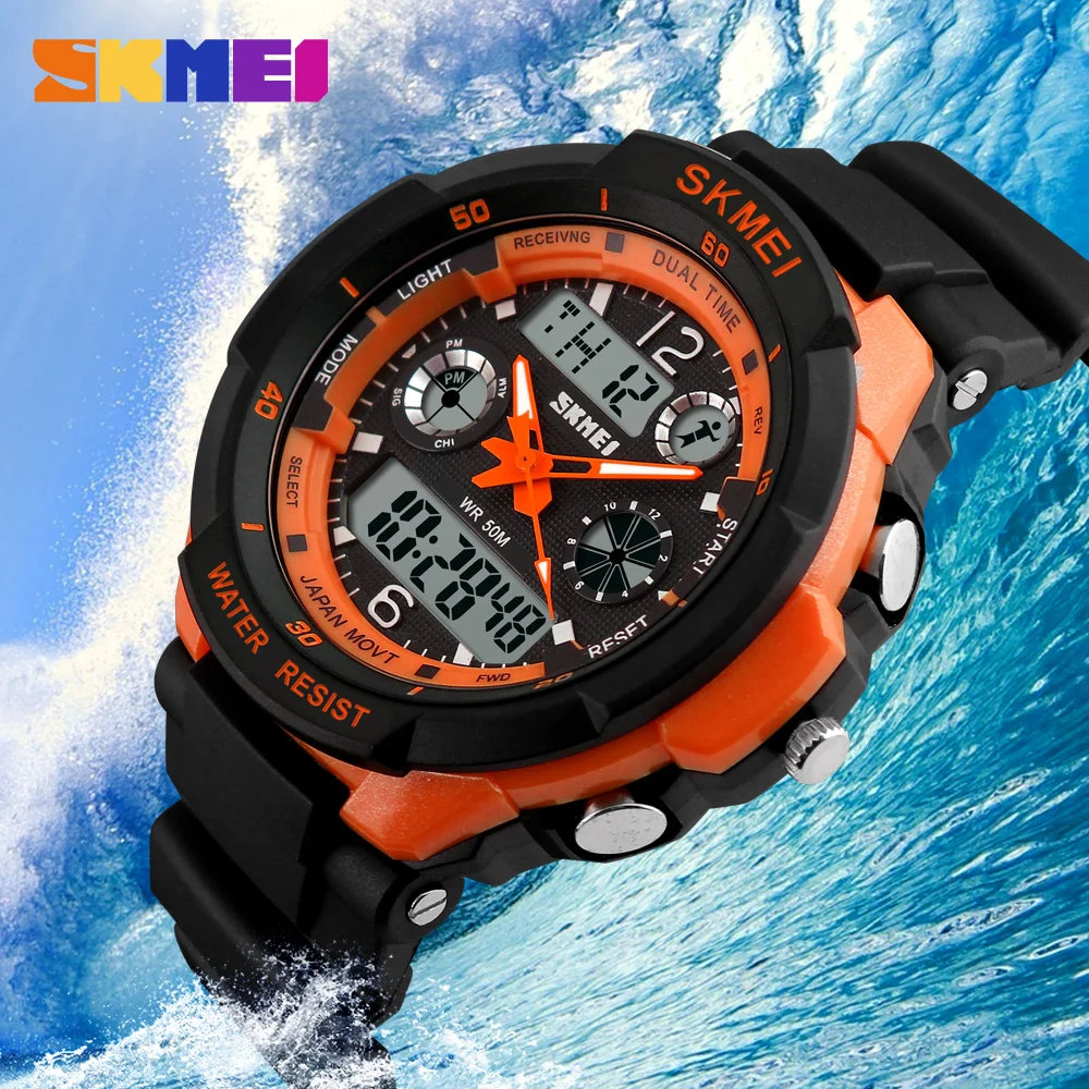 SKMEI Kids Watches Waterproof Outdoor Sport Children Watches Fashion Anti-Shock Boy Girl Digital Watch Relogio Masculino 1060