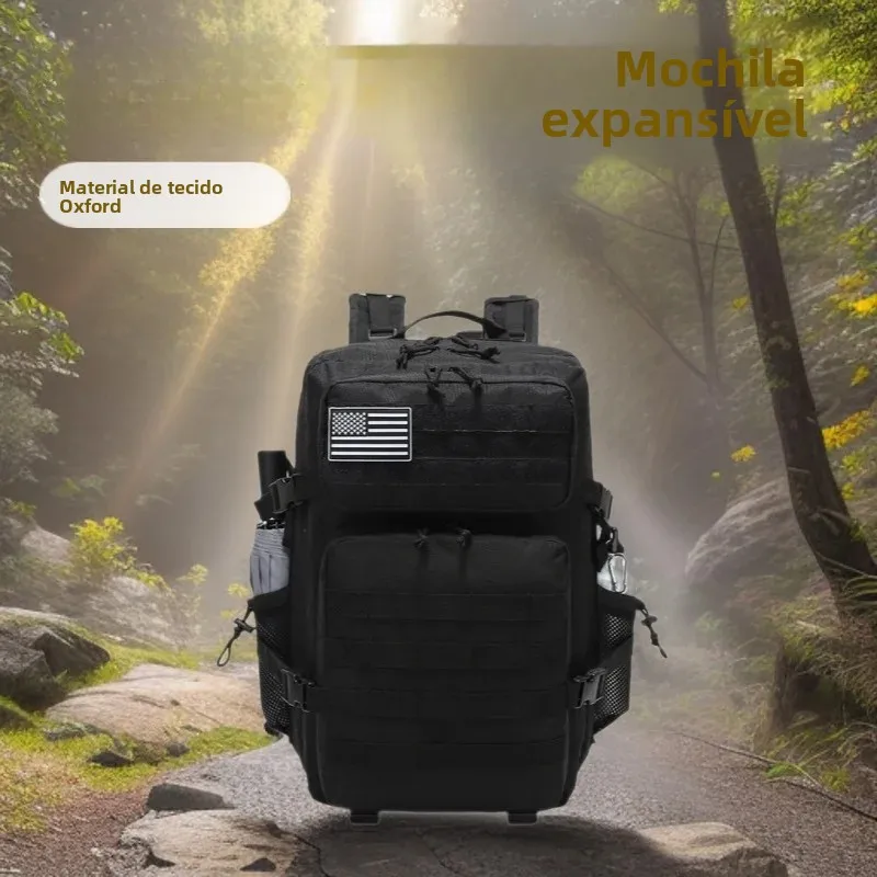 new-outdoor-sports-waterproof-large-capacity-camping-hiking-bag-double-shoulder-tactical-backpack-molle-expansion-outdoor-bag