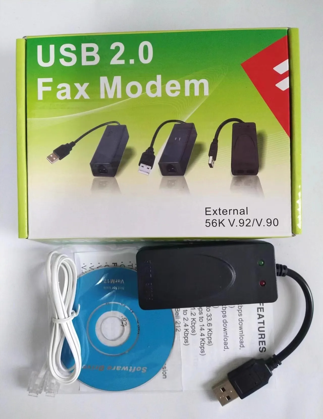 Serial port 56K FAX MODEM CX93010 / external Modem / serial port cat / fax cat free driver