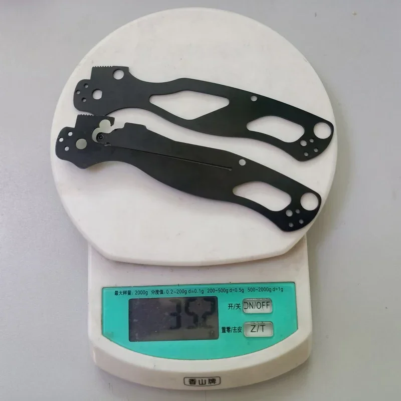 

35g Black Weight Reduction Hole Liners Spacer For Spyderco C81 Paramilitary2 Knives