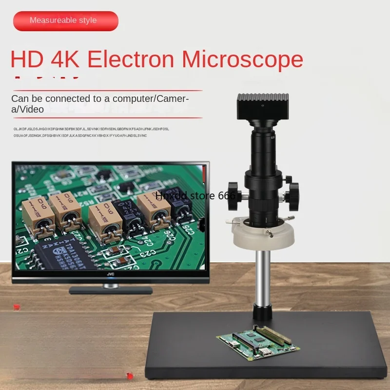 High definition 4K video electronic digital microscope industrial camera CCD detection circuit board mobile phone repair